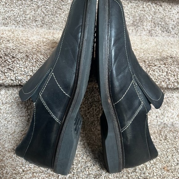 Bostonian Men\'s Black Leather Slip-on Shoes. main image 4